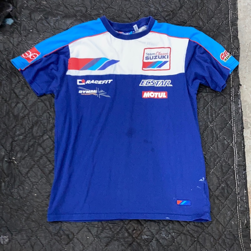 Suzuki team classic Isle of Man pit shirt